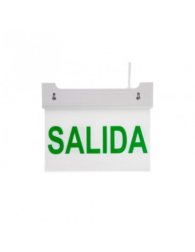 SEÑALIZADOR LED AUTONOMO "SALIDA".