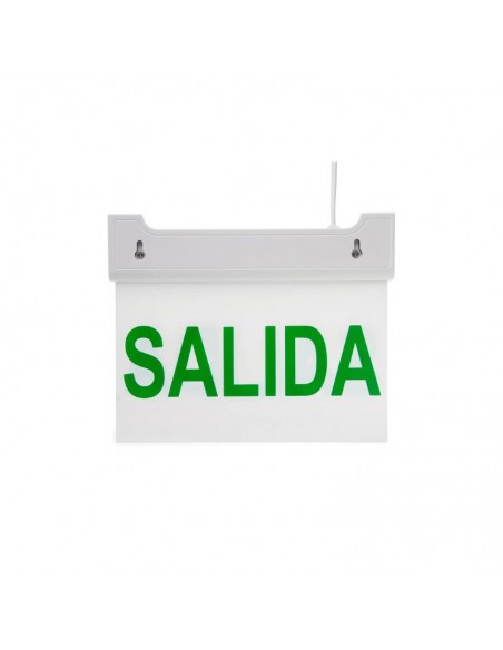 SEÑALIZADOR LED AUTONOMO "SALIDA".