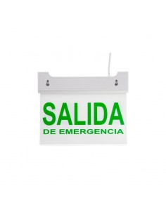 SEÑALIZADOR LED AUTONOMO "SALIDA EMERGENCIA".