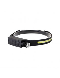 LINTERNA LED VINCHA FRONT + LATERAL C/SENS JA