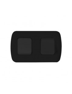 LLAVE EXTERIOR TEKNA NEGRO 2 PUNTOS - KALOP