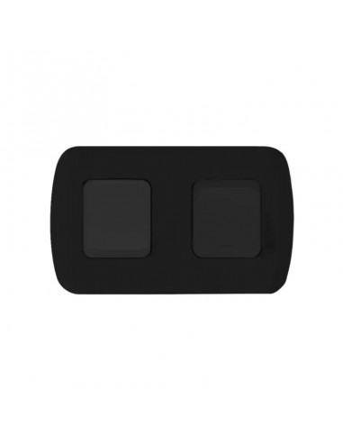 LLAVE EXTERIOR TEKNA NEGRO 2 PUNTOS - KALOP