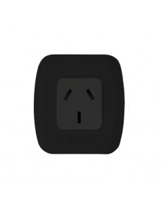 LLAVE EXTERIOR TEKNA NEGRO 1 TOMA 10 AMP - KALOP