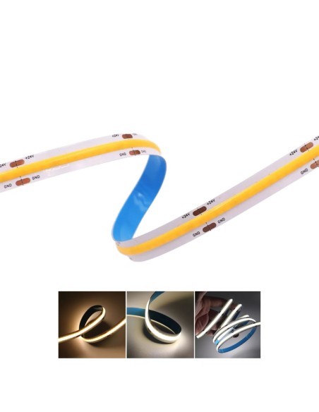 ROLLO TIRA LED LEDVANCE IP20 COB  9W/MT CALIDA 5MTS