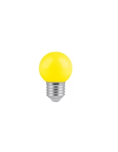 LAMPARA LED GOTA AMARILLO 2 - 3 WATS E27