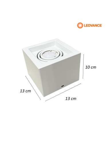 PLAFON CARDANICO DICRO 1 LUZ BLANCO