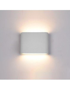 APLIQUE BIDIRECCIONAL MYST I LED 2X3W BLANCO 3000K ALUMINIO