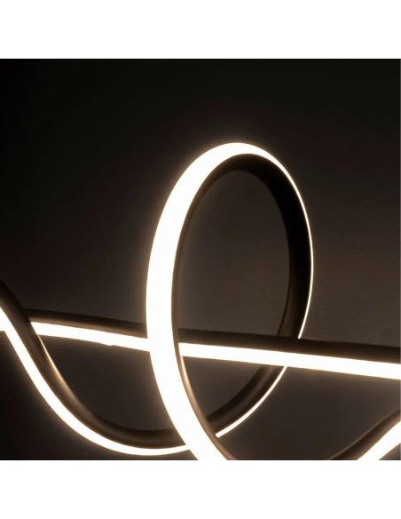 COLGANTE LED INFI 42W NEGRO 1000X200MM BLANCO DINAMICO