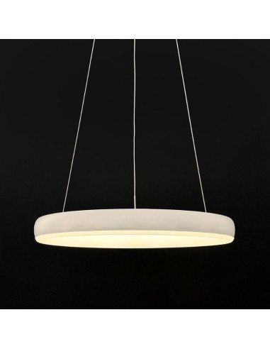 COLGANTE LED GERS 60W DIMMER 3000K 80CM BLANCO