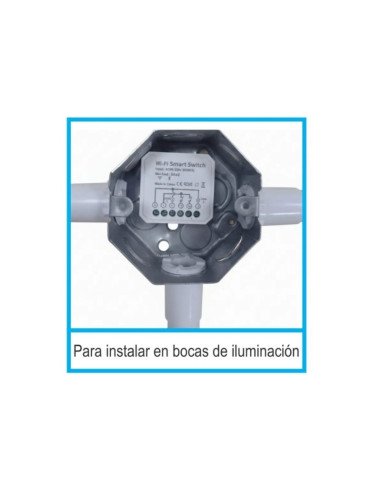 INTERRUPTOR SWITCH SMART WIFI 10A 2 SALIDAS