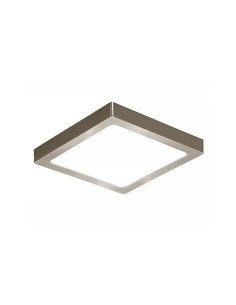 PLAFON LED CUADRADO PLATIL 12W LUZ FRIA 18CM