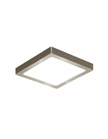 PLAFON LED CUADRADO PLATIL 12W LUZ FRIA 18CM