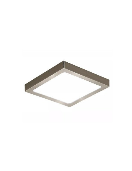 PLAFON LED CUADRADO PLATIL   6W LUZ FRIA 12CM