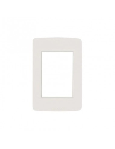 TAPA SILIGHT SICA 4 MODULOS BI-MATERIAL BIANCO REALE