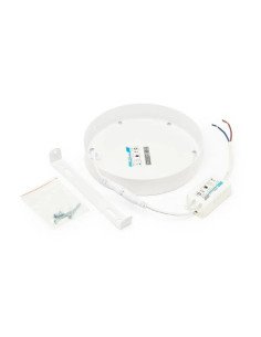 PLAFON SUPERFICIAL LED REDONDO 12W LUZ DIA SICA 2