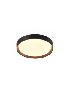 PLAFON LED ALEC 23W 3000K 40CM NEGRO CANDIL