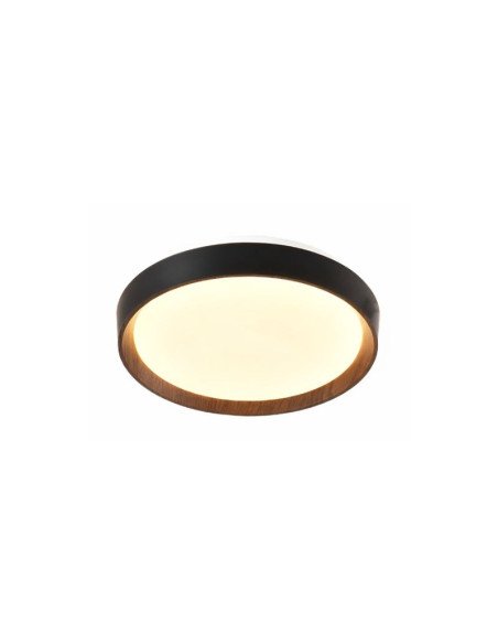 PLAFON LED ALEC 23W 3000K 40CM NEGRO CANDIL
