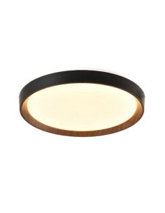 PLAFON LED ALEC 35W 3000K 50CM NEGRO CANDIL