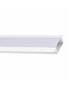 PERFIL PARA TIRA LED CANDIL ALUMINIO EMBUTIR 2M BLANC