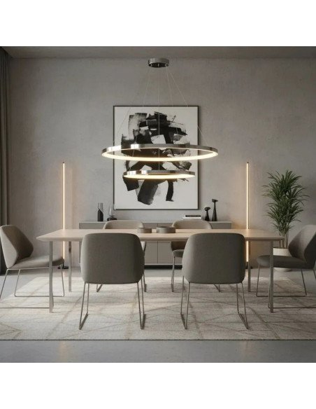 COLGANTE LUNARIS 45/60CM 64W PL CAL/NEU/FRI SMART DIMMER