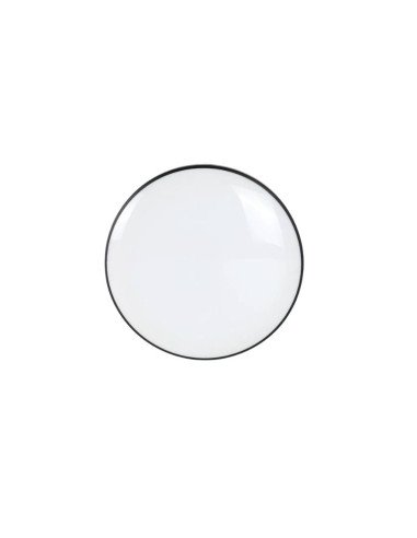 PLAFON REDONDO BOMBE 42W NEGRO LUZ FRIA 6500K 37CM