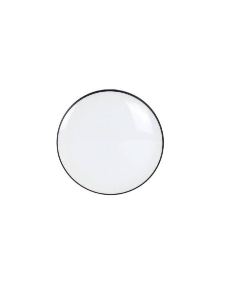 PLAFON REDONDO BOMBE 42W NEGRO LUZ FRIA 6500K 37CM