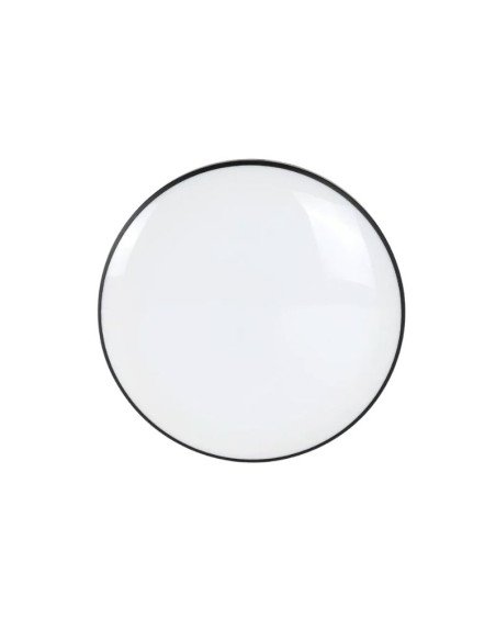 PLAFON REDONDO BOMBE 72W NEGRO LUZ FRIA 6500K 46CM