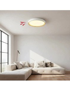 PLAFON RED. KRABI 40W BL CAL/NEU/FRIA 45CM DIMMER Y CONTROL 2