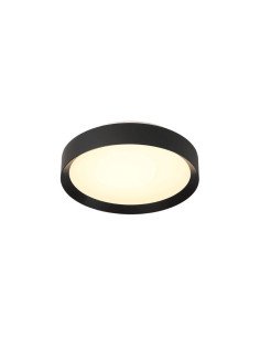 PLAFON REDONDO CAMBOYA 40W NEGRO CAL/NEU/FRIA 45CM DIMMER