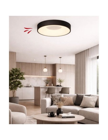 PLAFON RED. LAOS 40W NG CAL/NEU/FRIA 45CM DIMMER Y CONTROL