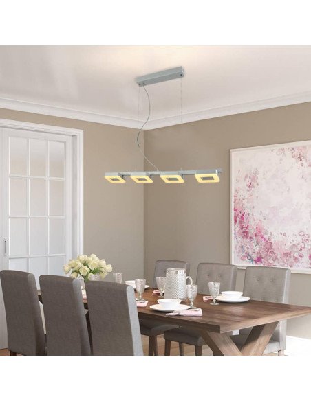 COLGANTE LED LONGBOAT SINGLE 36W DIMMER CANDIL