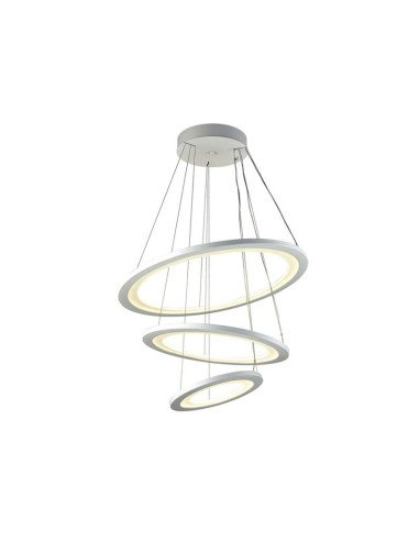 COLGANTE LED TAMPA 98W 3000K (3 AROS) CALIDO...