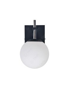 APLIQUE FIORE1 LUZ GU10 NEGRO CANDIL