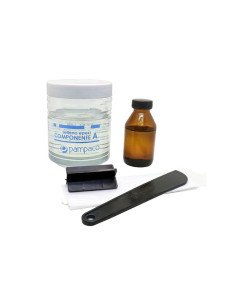 KIT RESINA TRASLUCIDA 330G (P/CAJA 9X9 APROX) GEL AISLANTE