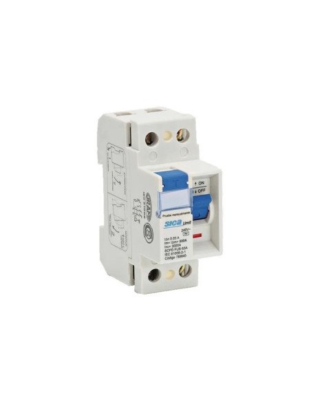 INTERRUPTOR DIFERENCIAL SICA ULTRA SENSIBLE 2X16A 10MA