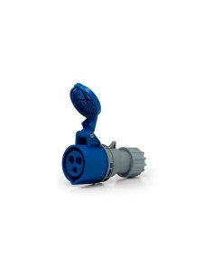 FICHA IND.SICA HEMBRA 16A IP44 2P+T  ZUL 220V