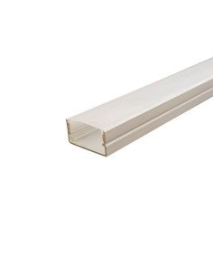 PERFIL PARA TIRA LED ALUMINIO APLICAR 2M SIN ACCESORIOS