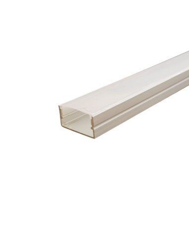 PERFIL PARA TIRA LED ALUMINIO APLICAR 2M SIN...