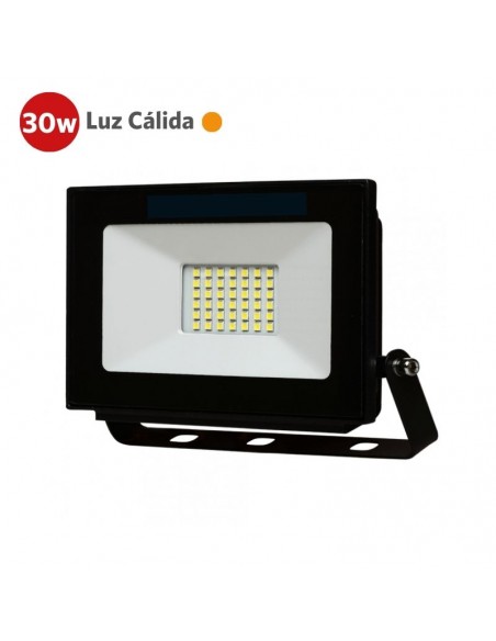 PROYECTOR LED 30W LUZ CALIDA 220V APTO EXTERIOR IP65