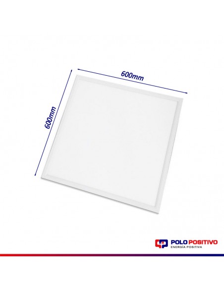 PANEL DE EMBUTIR LED CUADRADO BLANCO 45W NEUTRO 4000K 60X60