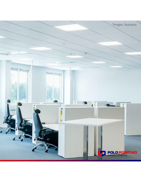 PANEL DE EMBUTIR LED CUADRADO BLANCO 45W NEUTRO 4000K 60X60