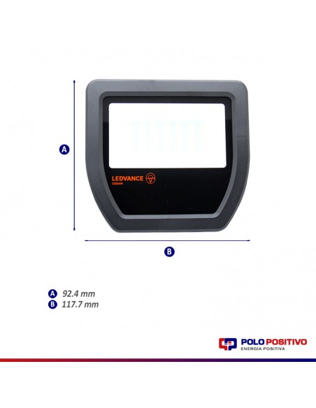 PROYECTOR LED LEDVANCE 10W LUZ FRIA EXTERIOR 220V.