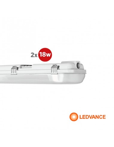 PLAFON ESTANCO LEDVANCE TUBO LED 2X18 (1200MM)