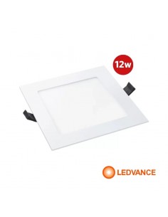 PLAFON EMBUTIR LEDVANCE INSERT CUADRADO 12W LUZ CALIDA 830