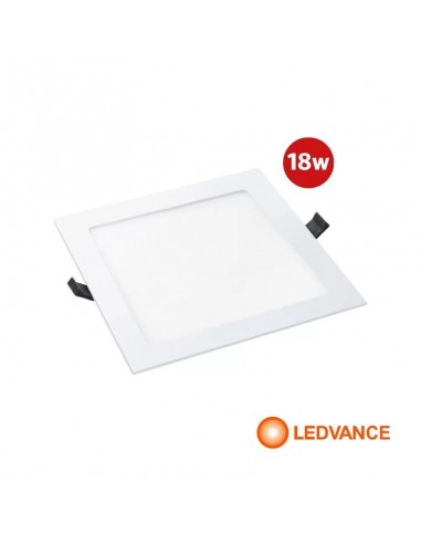 PLAFON EMBUTIR LEDVANCE INSERT CUADRADO 18W LUZ FRIA 865