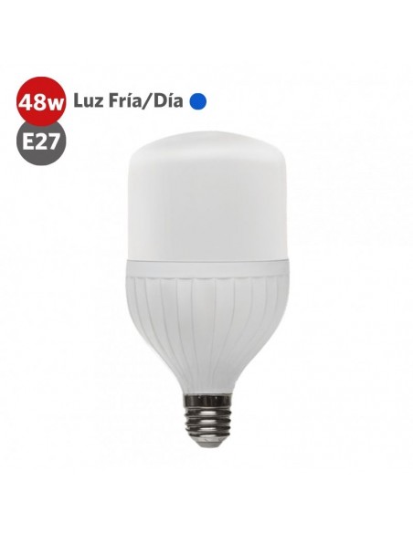 LAMPARA LED ALTA POTENCIA 48W LUZ FRIA E27 ECOLED - ALIC