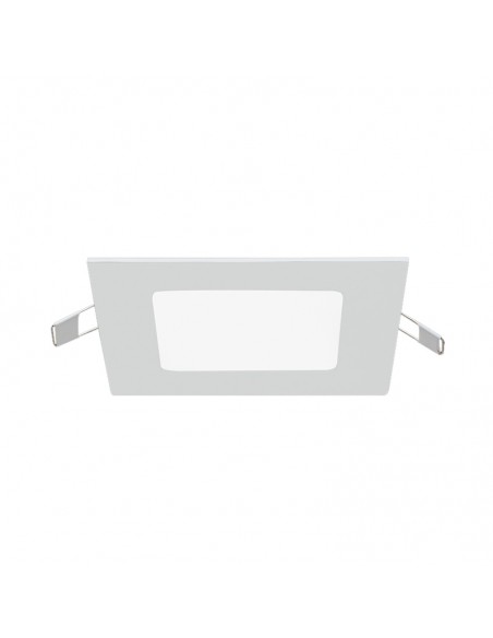 PANEL DE EMBUTIR LED CUADRADO BLANCO 6W 6000K FRIO 12X12CM