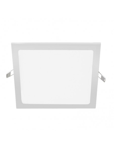 PANEL DE EMBUTIR LED CUADRADO BLANCO 24W FRIO 6000K 30X30CM