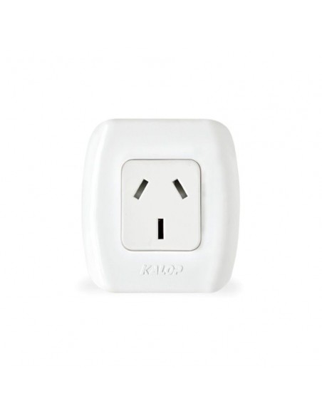 LLAVE EXTERIOR TEKNA 1 TOMA 10 AMP - KALOP