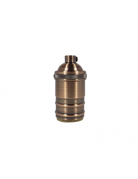 PORTALAMPARA DECO VINTAGE COBRIZO